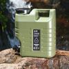 11L Tragbarer Wasserbehälter fürs Auto, großer Wasserbeutel fürs Campen mit abnehmbarem Wasserhahn, kein Auslaufen, für Camping, Angeln, Picknick