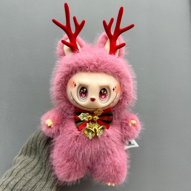 Рождественский Лось Плюшевая Подвеска Фигурка Виниловая Кукла Украшение 18cm
