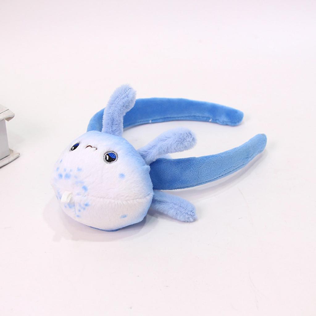 Comfortable Cartoon Animal Plush Headbands For Women and Girl Face Washing Everyday Use Party Gathering Hairband