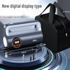 Deli 12V Portable Car Air Pump with Tire Pressure Gauge
