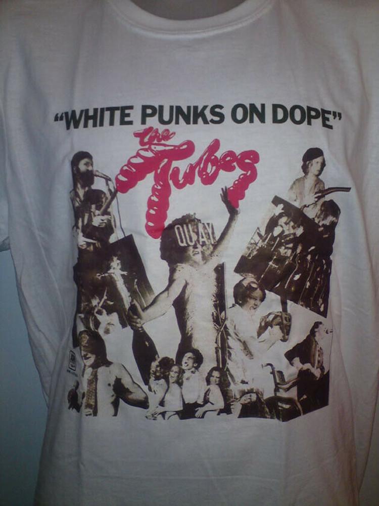 

Футболка The Tubes White Punks on Dope, с коротким рукавом, белая, унисекс, размеры S-5XL, E1419, унисекс S
