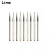 Gyémánt Csiszolófej Készlet 10db D Tű Faragószerszám Üveg Jáde Kőhöz
