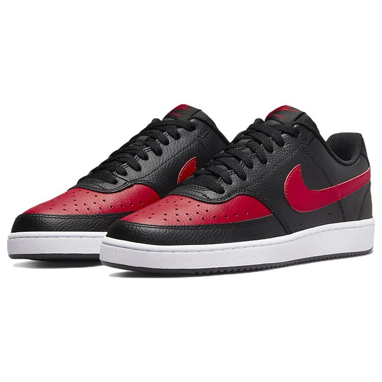 Nike Court Vision 1 Low Men's Black University Red White DV6488-001
