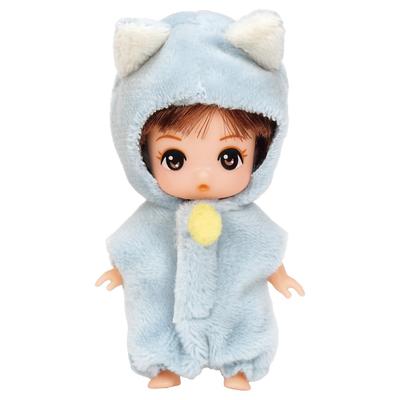 TAKARA TOMY Licca-chan Doll LD-25 Best Friends Triplets Gen-kun Dress-Up Pretend Play Toy