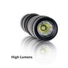 500LM Mini LED Flashlight, Portable Aluminum Alloy Pen Light with Clip, for Camping Hiking Emergency & Dentist Nurse Examination