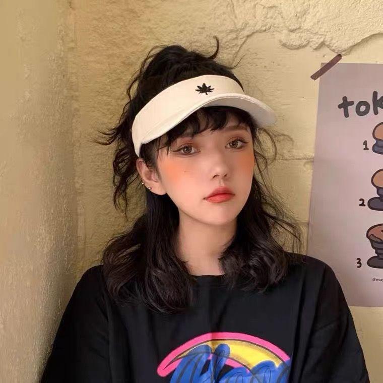 

Женская летняя шляпа с козырьком, пустой цилиндр, повседневная уличная шляпа от солнца без верхней кепки 54-58cm белый