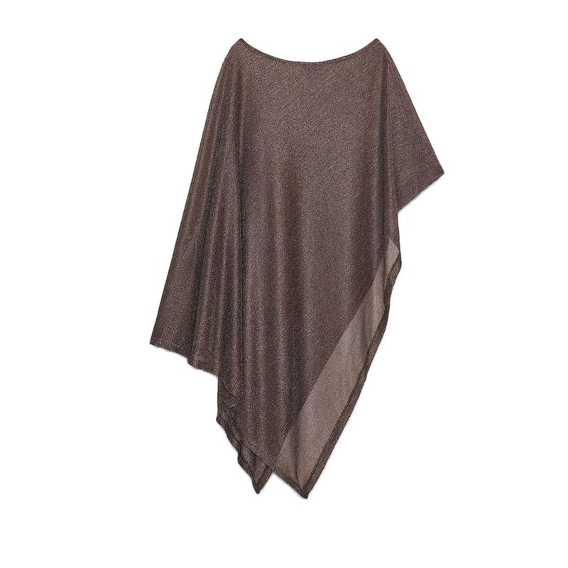 Autumn New Product Women clothes French style Design Casual Metal Color Line Asymmetric Cape coat 3067772