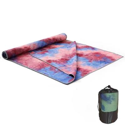 Mantel Tie-dye Manta de Yoga Toalla - Engrosado y Ensanchado