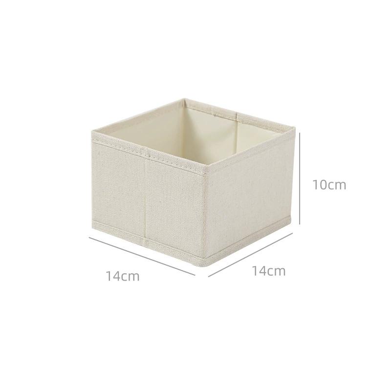 

1/3pcs Fabric Cabinet Underwear Organizer Drawer Closet Storage for Clothes Bra Socks Underpants - Neatly Arranges Your Drawers