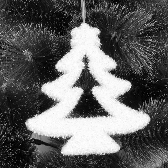 Foam Snowflake & Pine Cone Christmas Tree Ornaments Set - 26 Pieces