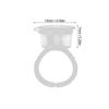 50pcs Disposable Tattoo Pigment Ring Cup Eyelash Glue Holder Cups Tattoo Accessories