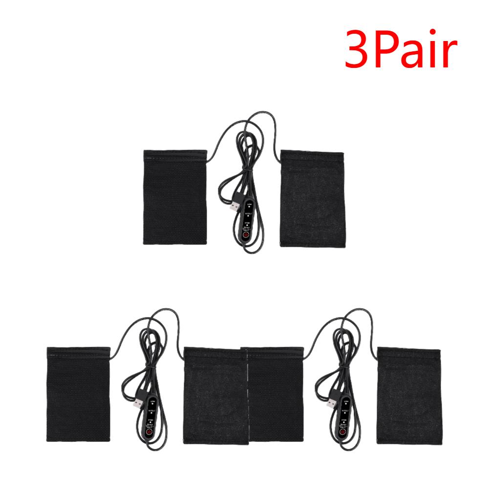 1-5pcs Winter Motorcycle Heating Handlebar Cover Anti Slip Electric Heated Grip Cover Electric Heated Handgrips for Outdoor