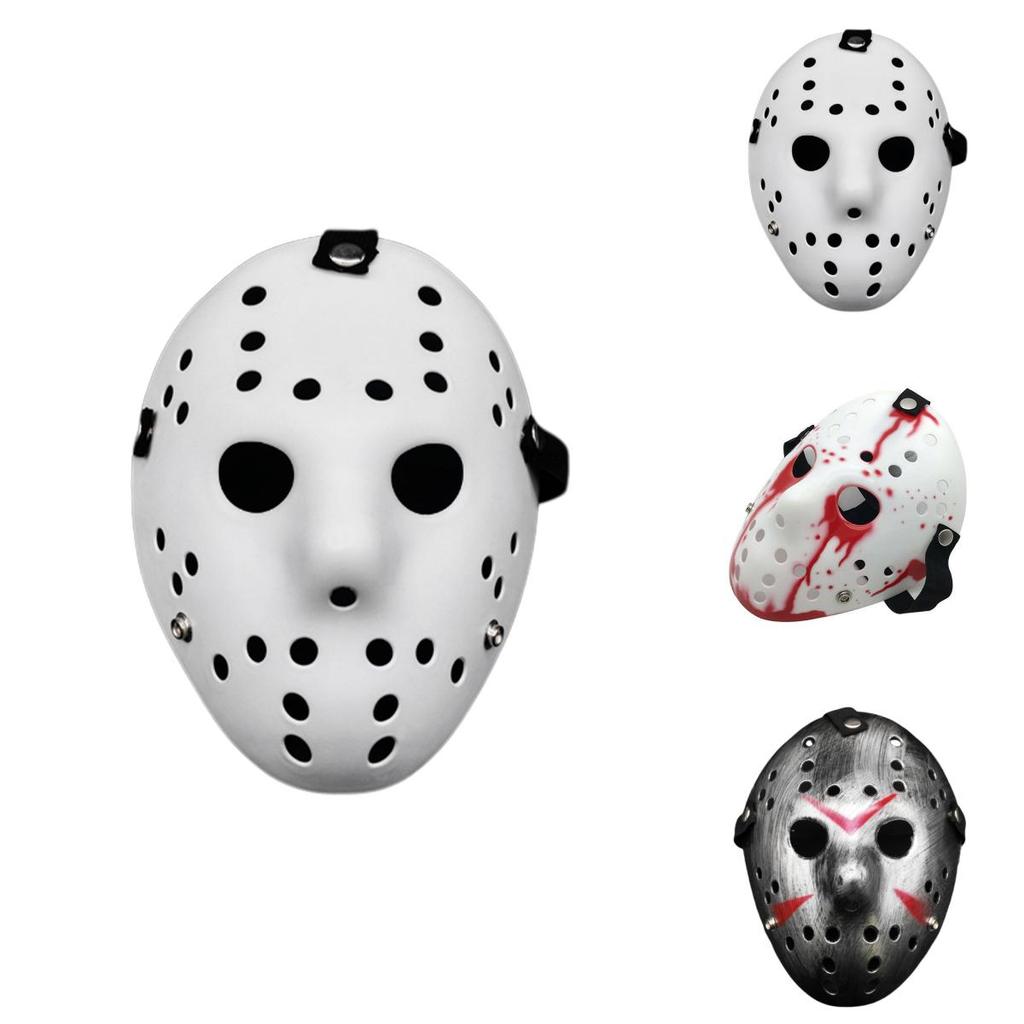 Jason Vs Freddy Halloweenská maska Odolný PVC Cosplay doplněk pro párty zábavu