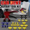 Small Body Repair Puller Kit for Vehicle Work with Adjustable Control Knob, Pull Heads and Carry Case for Repeated Repair Use Daily