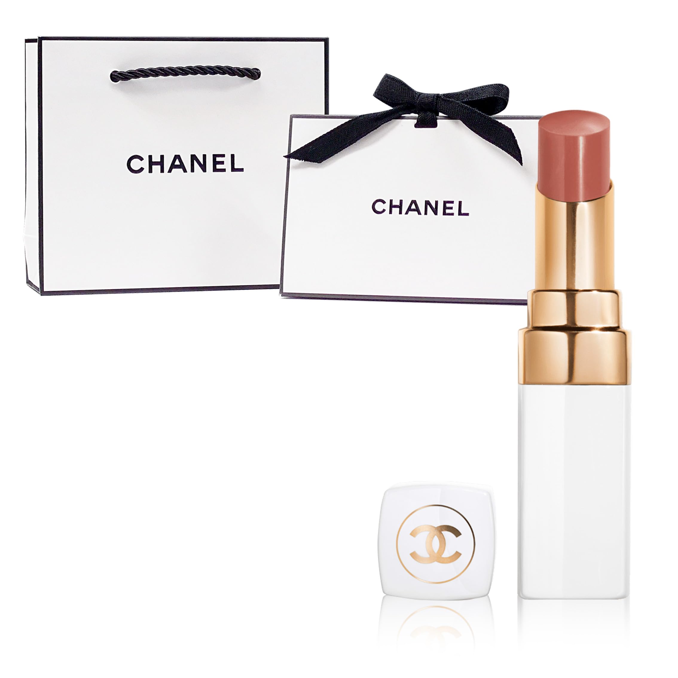 

CHANEL Rouge Coco Baume Lip Balm Natural Charm 3g Lipstick Cosmetics Birthday Gift with Shopper and Gift Box #914