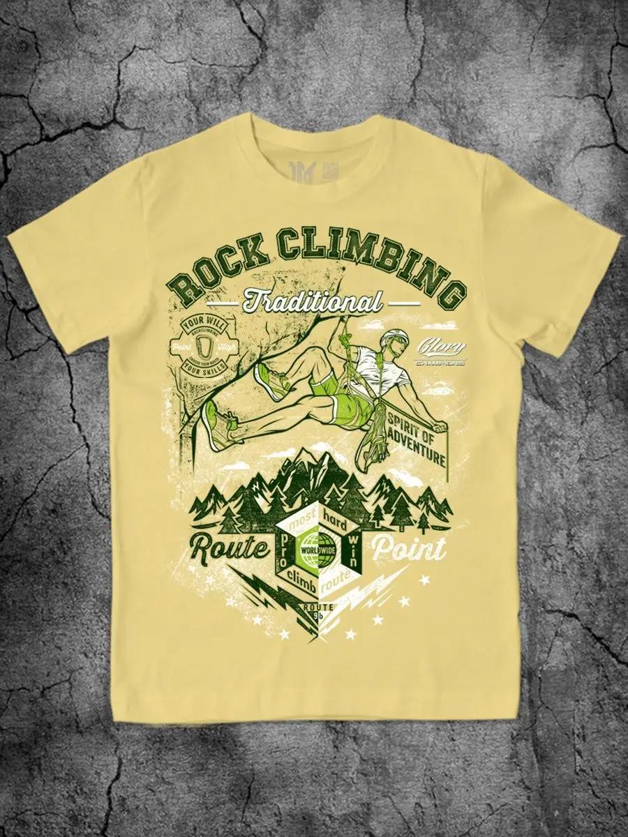 Rock Climbing T-shirt L
