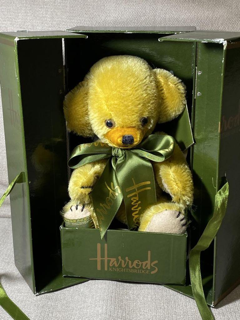 [USED] Harrods Teddy Bear Cheeky Antique by Merrythought, UK