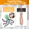 1PC Suitable for Small, Medium and Large Dogs Large Soft Fabric Octopus - Ideal Training Bonus Gifts, Soft Fabric Toys, Dog Toys
