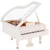 Piano Music Box Clockwork Desk Home Decoration Birthday Gift Craft for Children Office