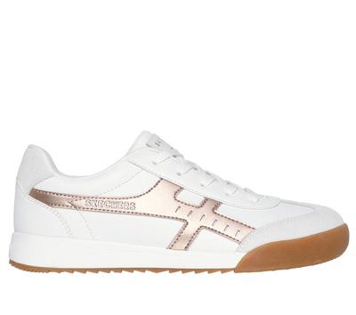 Sneakers White Rose Gold Zinger Metallic Roads