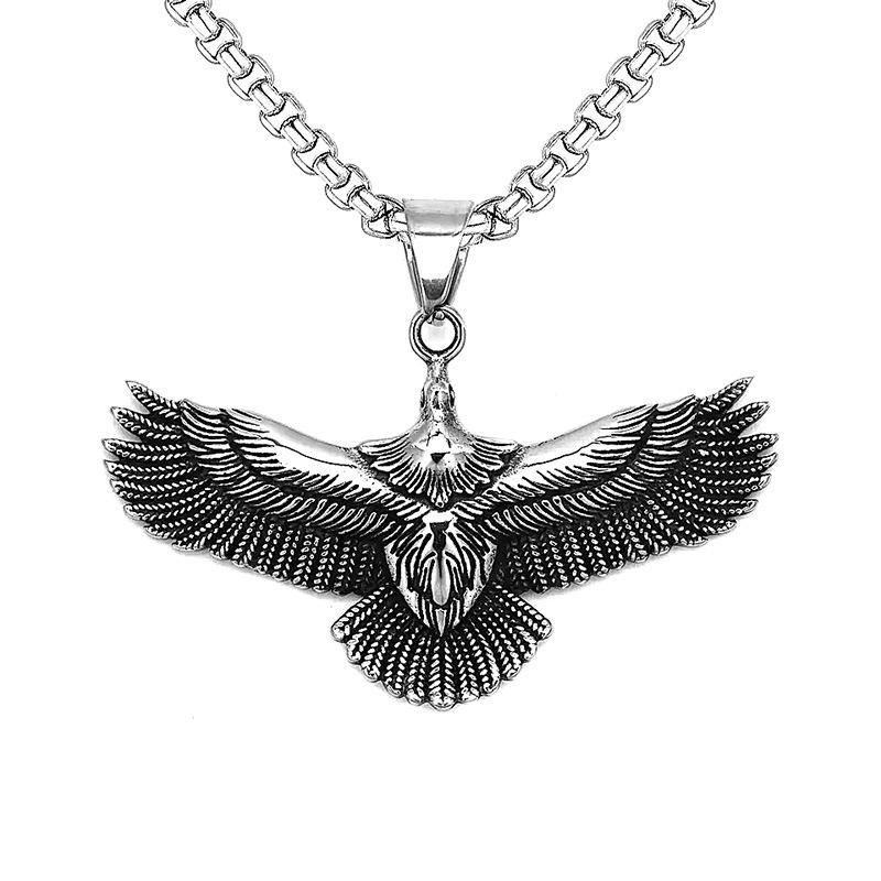 Flame Sun God Titanium Steel Necklace - Unisex Hip Hop Pendant