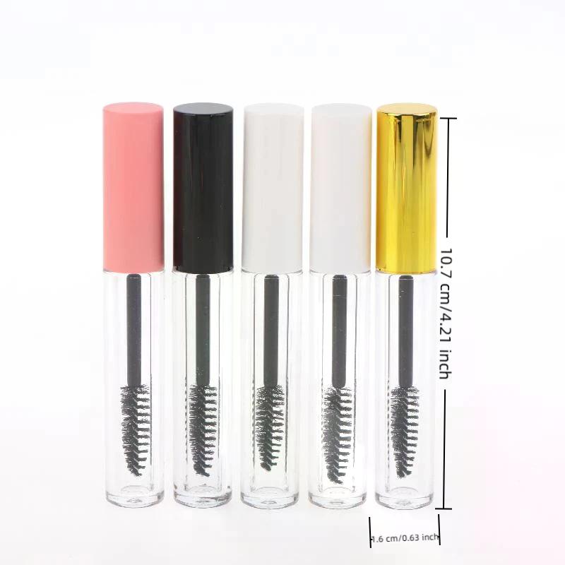 3ml Empty Mascara Tube Eyelash Growth Liquid Vial Bottle With Eyelash Wand Eyelash Cream Container Refillable Packaging Makeup