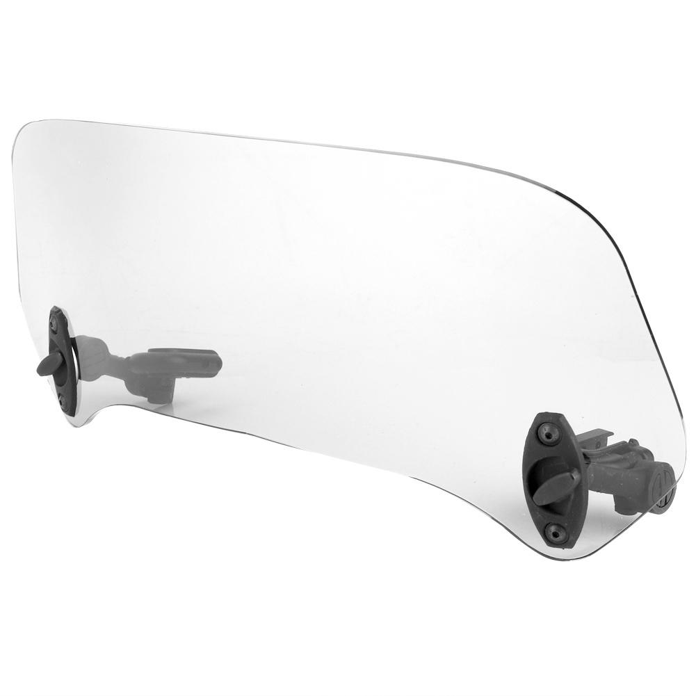 Universal Motorcycle Modified Windscreen Windshield Spoiler Air Deflector Transparent