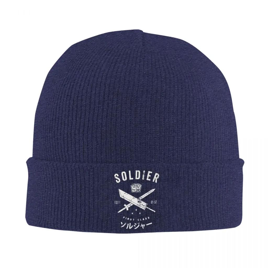 Final Fantasy Soldier Hat Autumn Winter Beanie Warm Caps Men Women Acrylic Knitted Caps