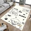 1PC Cute Puppy Anti-slip Carpet, Suitable for Office, Bedroomand Playrooms. It Can Also Be Used As a Sofa Footrest cover-W62