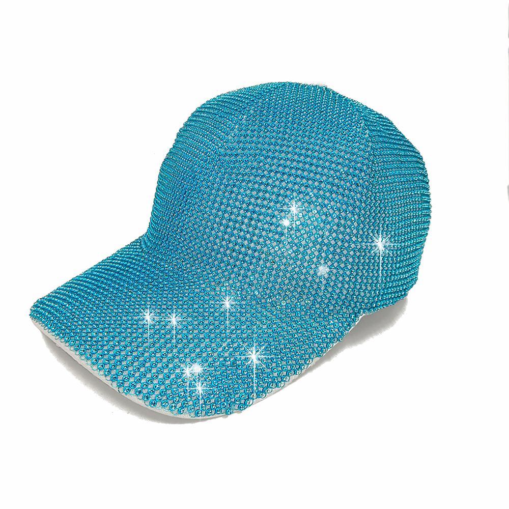 Rhinestone Fedora Jazz Hats Cowboy Hat For Women And Men Double-Sided Color Cap Red With Black Diamond Fedora