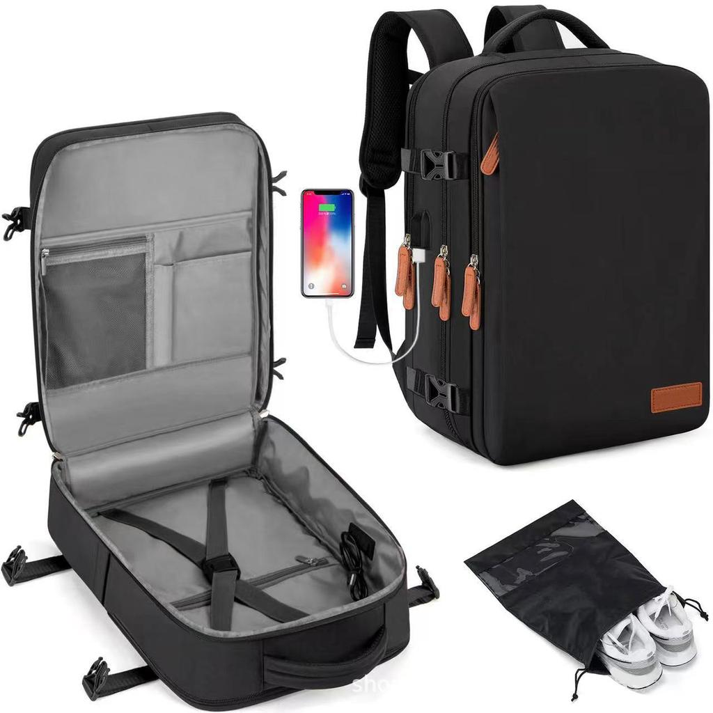 Large Capacity Travel Backpack for Men and Women with USB Charging Port and Separable… More