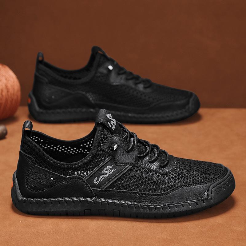 Mode CYYTL Herenschoenen Mesh Zomer Handgemaakt Kwaliteit Sandalen Casual Ademend Outdoor Wandelen Modeontwerper Luxe Tennis Sneakers