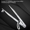 200mm Wing Leather Divider Rotating Tool Spacing Compasses Edge Area