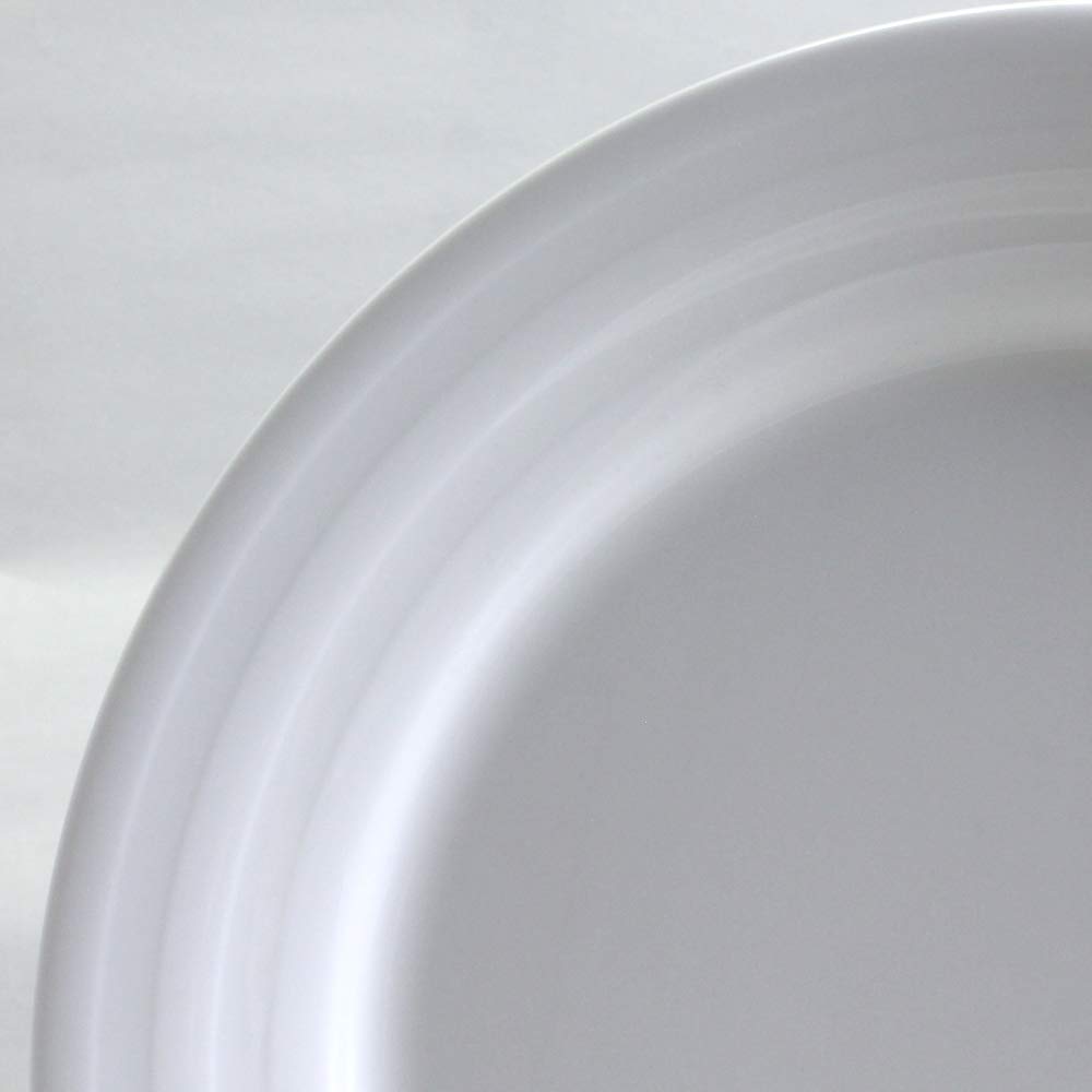 NARUMI PATIA Bowl, 27cm, White, Simple Rim, Pasta, Microwave and Dishwasher Safe, 40610-5341