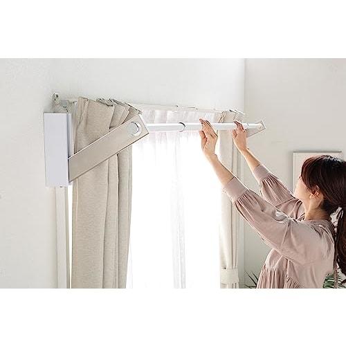 Kawaki Hardware SOWA Room Hanger Bracket SN (Single Type) RHB-SN, Indoor Clothes Drying Rack for Plasterboard Walls