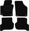 Black Velour Floor Mats For: Volkswagen Golf Plus Minivan (2005-2014)