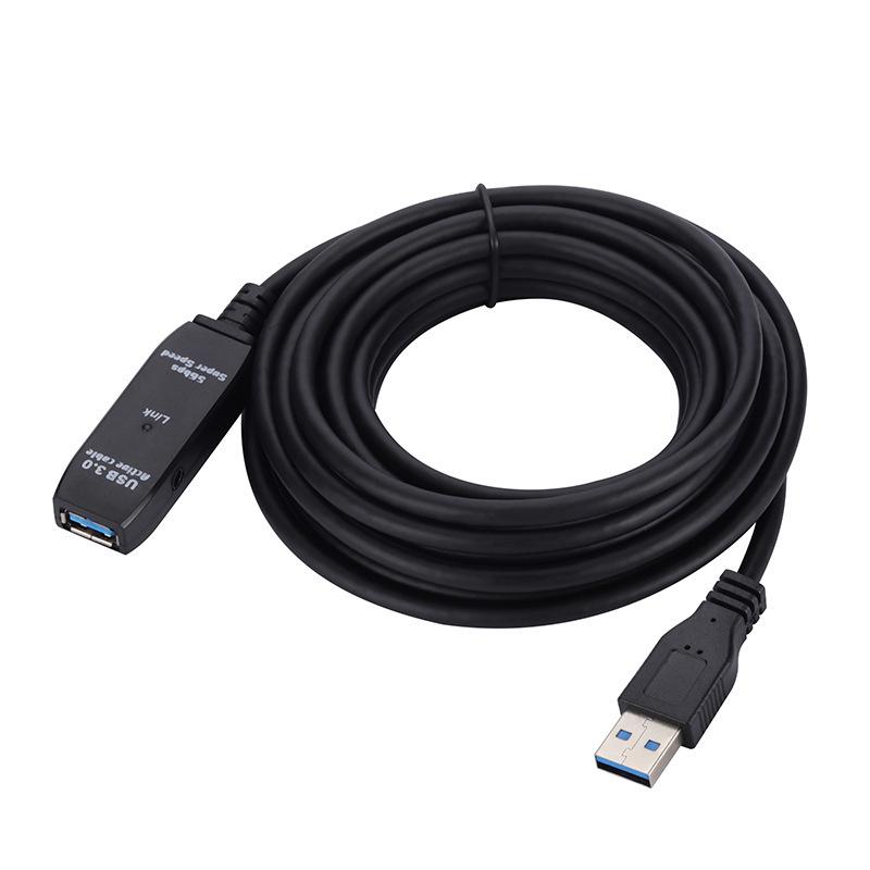 USB 3.0 Extension Cable - Male To Female Data Cable, Available In 5m, 10m, and 15m Lengths for Computer To Printer Connection
