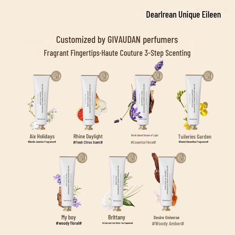 Dear Ilean Tuileries Garden Fragrance Hand Cream