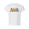 Unisex Christmas Cat T Shirt Featuring Five Festive Cats And A Decorated Christm