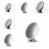 ABS Round Auxiliary Rearview Mirror Round Wide Angle Convex Mirror  Parking Auxiliary