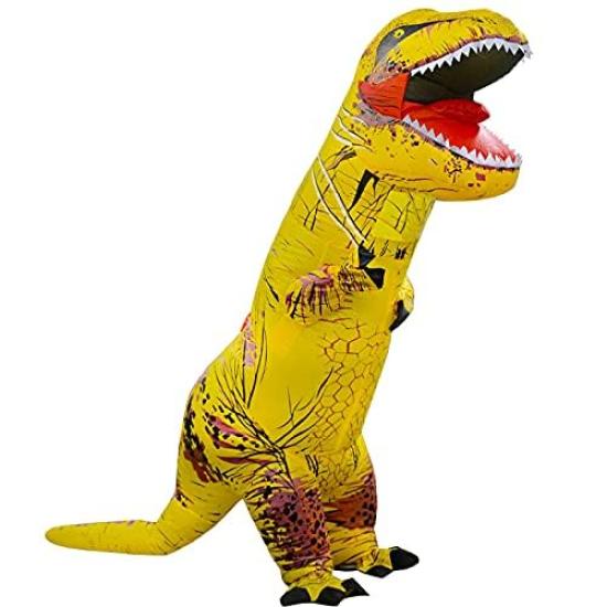 Tyrannosaurus Future Cosplay Tyrannosaurus 10 adult and child unisex [BXINF] Suit, colors, sizes, (children's purple)