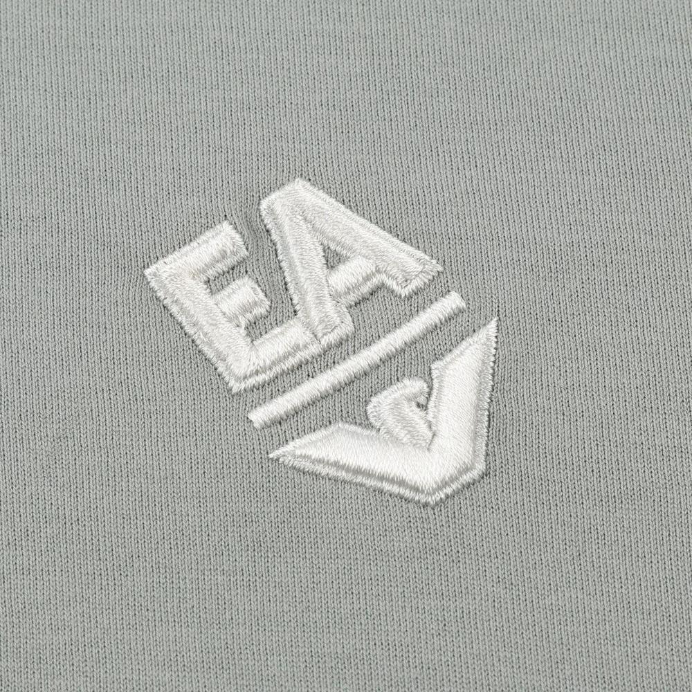 Emporio Armani EA Logo Embroidered Round Neck Short Sleeve T-Shirt SS24 Men T-Shirts Gray-Green 3D1TN3-1JOCZ-0664