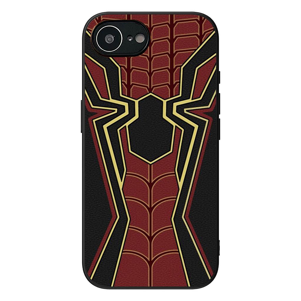 Logo Marvel Uomo Ragno Spiderman Cover Custodia per Telefono per Apple iPhone 17 16 11 Pro XS Max XR 6 7 8 Plus 16E SE 2020 Air 5 SE2