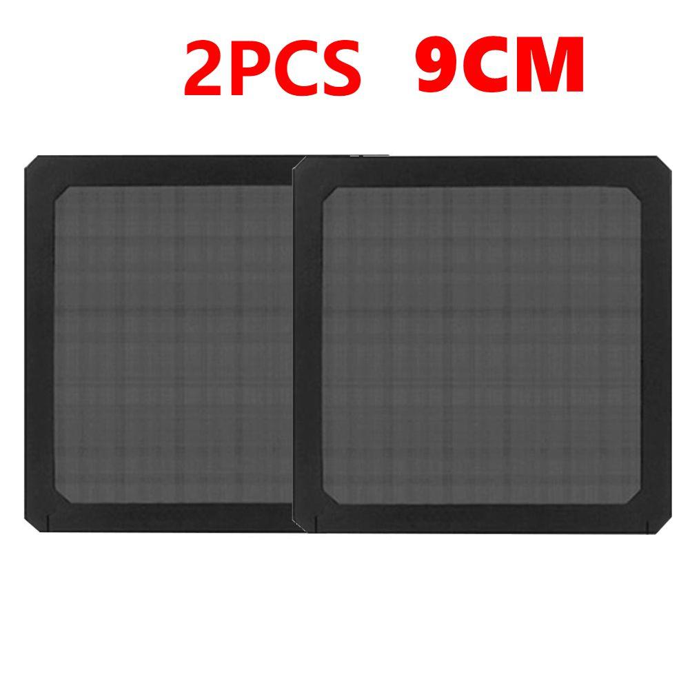 8-14cm PC Case Filter Net Cooling Fan Dust Filter Magnet Dustproof Mesh Cover Computer Chassis Net Guard Computer Accessories