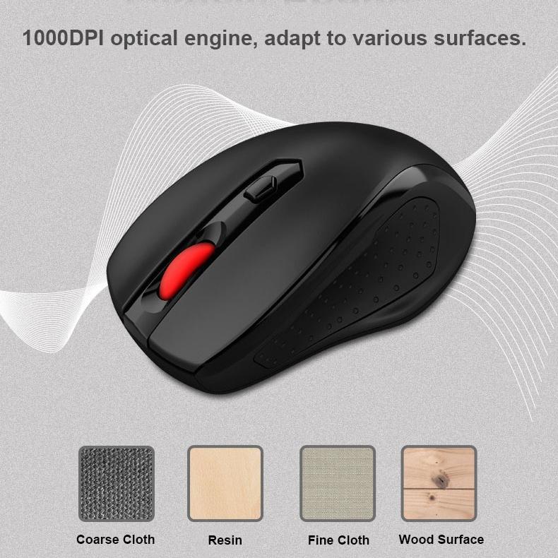 Lenovo M21 Mouse USB sem fio óptico portátil para computador laptop mouse sem fio novo para computador