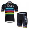 Mens Cycling Jersey Set Short Sleeve Breathable Quick Dry Mountain Bike Apparel