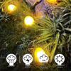 Solar Decorative Lawn and Landscape Pebble Lights for Villa and Park Atmosphere