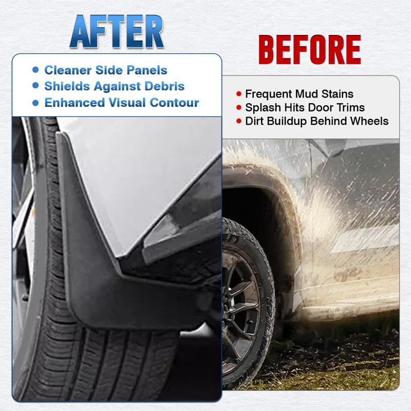 Mud Flaps Mudguards Splash Guards Front and Rear for Chevrolet Equinox 2017-