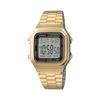 [Cio] A-178WGA-1A Vintage Digital Unisex Metal Watch