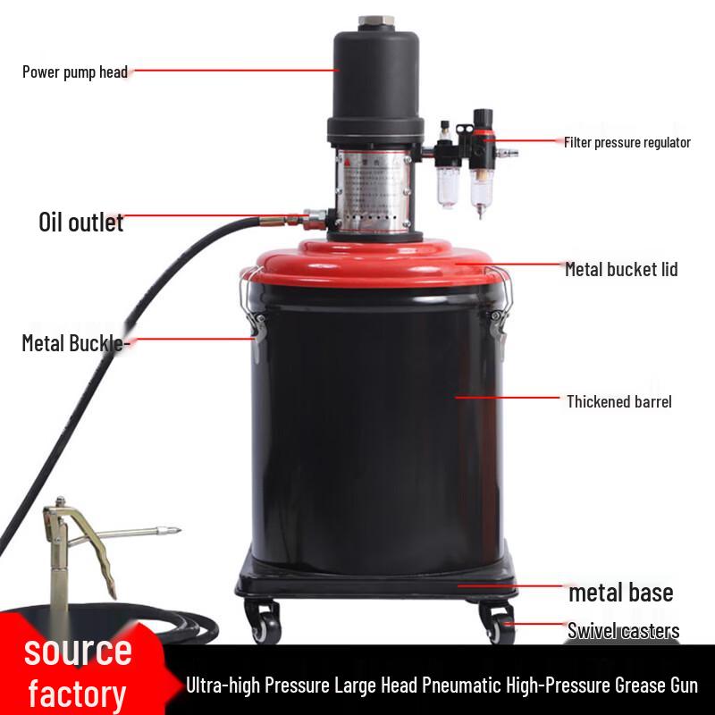 ShengSITE Automatic Pneumatic High-Pressure Grease Pump